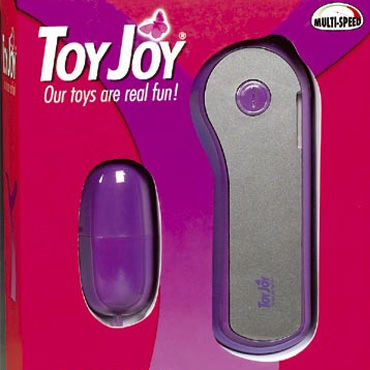 Toy Joy виброяйцо, фиолетовое, Мультискоростное