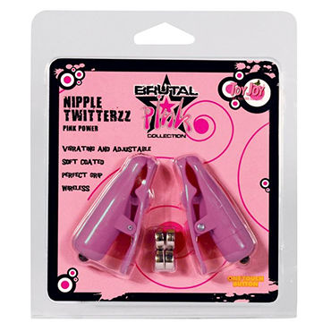 Toy Joy Nipple Twitterz, розовые — фото 2