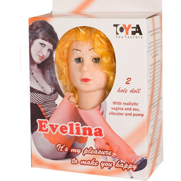 Toyfa кукла Эвелина, С реалистичными формами и виброэлементом