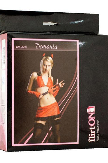 Flirt On Demonia - Озорной наряд дьяволицы - купить в секс шопе