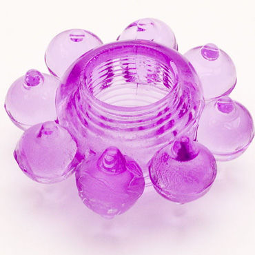 Toyfa кольцо, фиолетовое, Гелевое, эрекционное