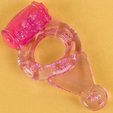 Toyfa кольцо, фиолетовое, С вибрацией