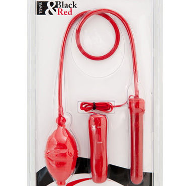 Toyfa black&red вибратор красный — фото 1