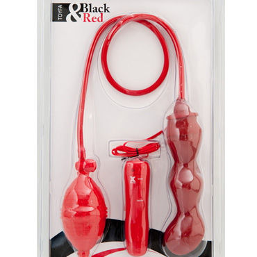 Toyfa black&red вибратор красный — фото 1