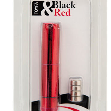 Toyfa Black&Red вибратор красный - фото, отзывы