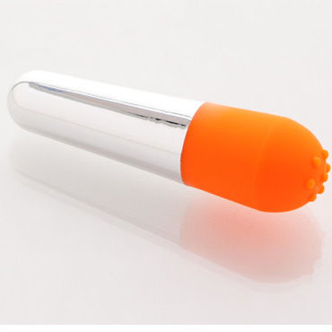 Sexus Funny Five вибратор, оранжевый, Небольшой водонепроницаемый стимулятор