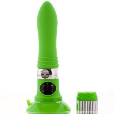 Sexus Funny Five вибратор, зеленый - фото, отзывы