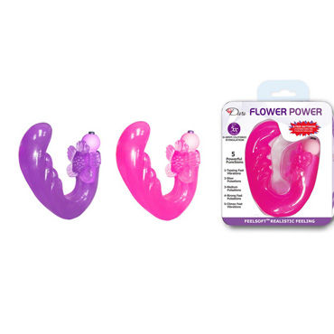 MyWorld Flower Power вибратор 12 см, фиолетовый — фото 2