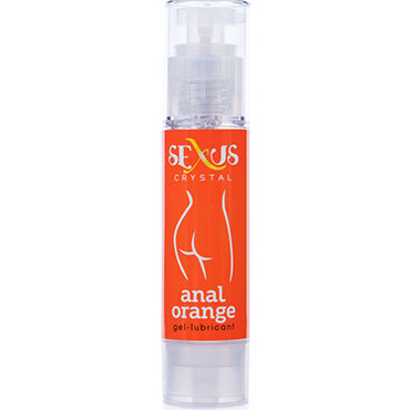 Sexus Crystal Orange Anal, 60 мл, Анальная гель-смазка с ароматом апельсина