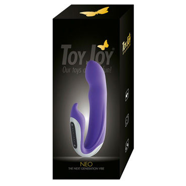 Toy Joy вибратор, 15 см, фиолетовый - фото, отзывы