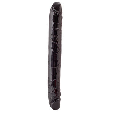Toyfa фаллоимитатор, 32 см, черный, Двойной, реалистичный