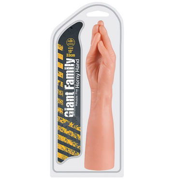Giant Family Horny Hand Palm - Рука-фаллоимитатор для фистинга - купить в секс шопе