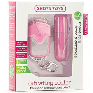 Shots Toys Remote Vibrating Bullet, розовый — фото 2