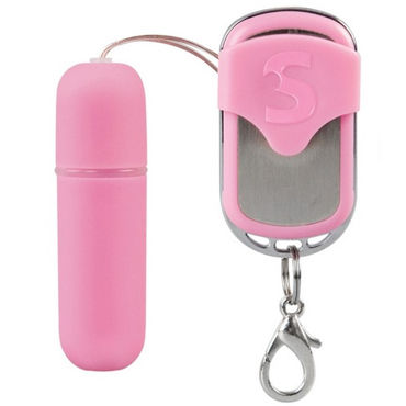 Shots Toys Remote Vibrating Bullet, розовый — фото 1