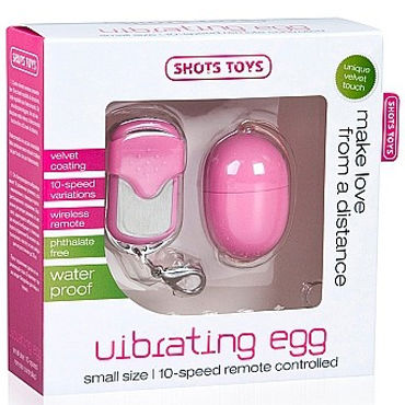 Shots Toys Vibrating Egg Small, розовый - фото, отзывы