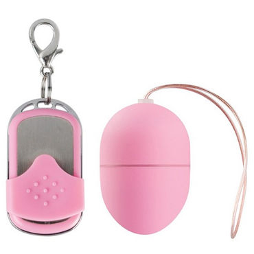 Shots Toys Vibrating Egg Small, розовый, Виброяйцо с беспроводным управлением