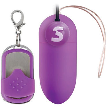 Shots Toys Rechargeable Vibrating Egg, фиолетовый, Перезеряжаемое виброяйцо