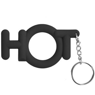 Shots Toys Hot Cocking, черный, Необычное эрекционное кольцо