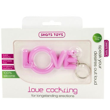 Shots Toys Love Cocking, розовый - фото, отзывы