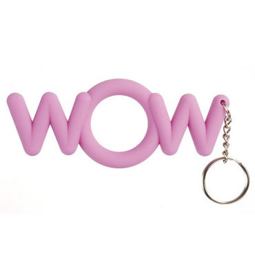 Shots Toys Wow Cocking, розовый, Необычное эрекционное кольцо