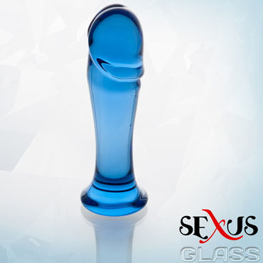 Sexus Glass анальная втулка, С увеличенной головкой