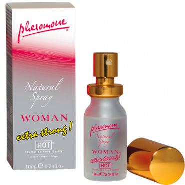 Hot Woman Natural Spray Extra Strong, 10 мл, Духи-спрей для женщин с феромонами