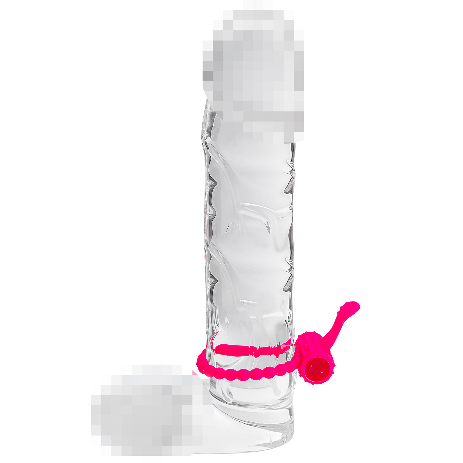 ToyFa A-toys Cion Cock Ring, розовое, Виброкольцо с клиторальным отростком и другие товары ToyFa с фото