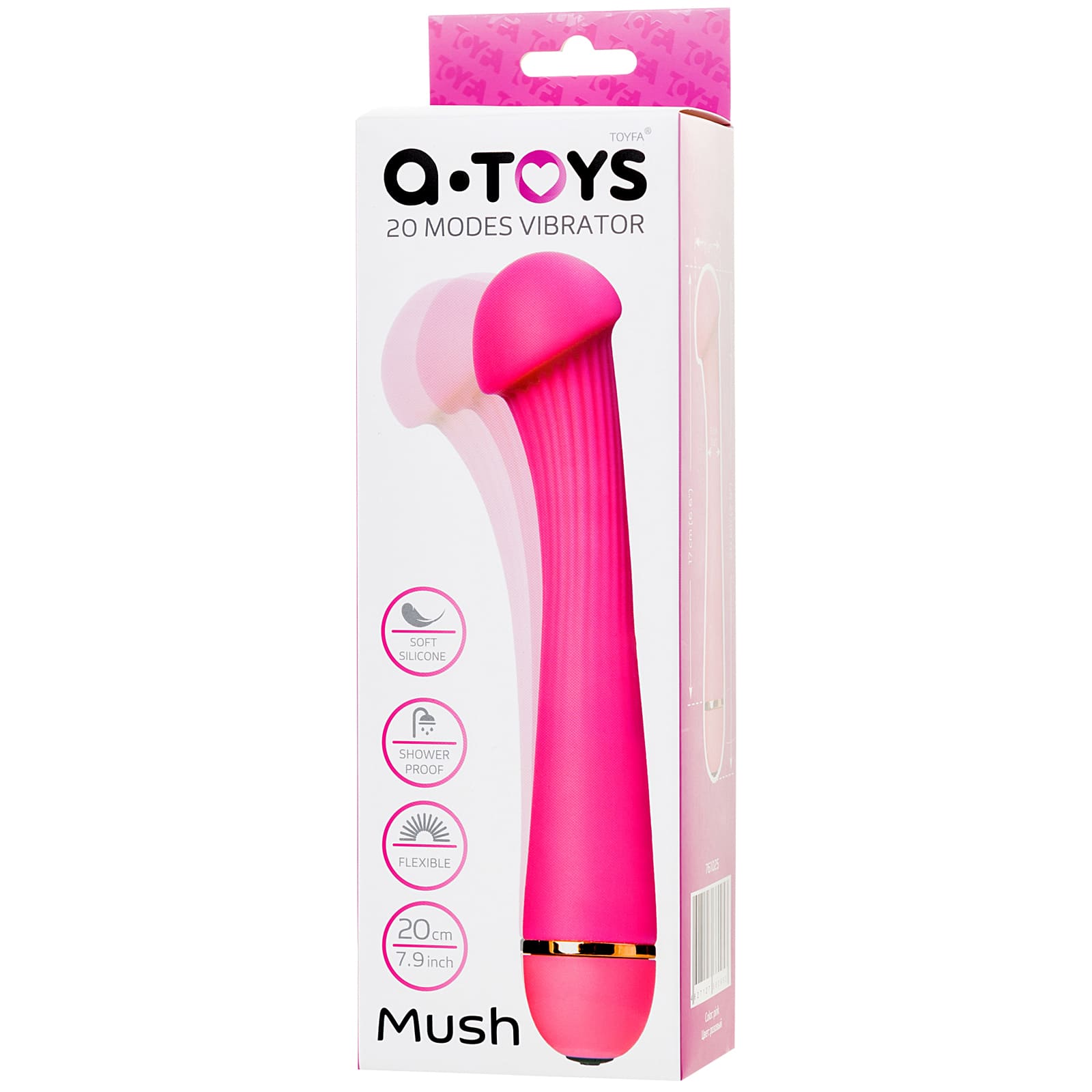 Toyfa A-toys Mush, розовый — фото 7
