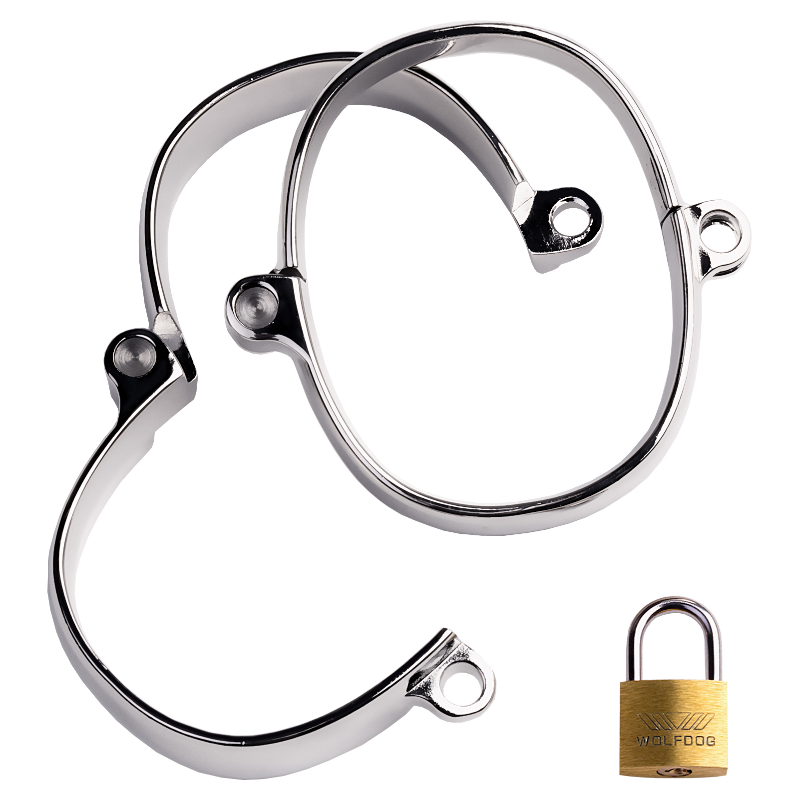 Toyfa Metal Наручники 4,5х5,5 см, серебристые — фото 1