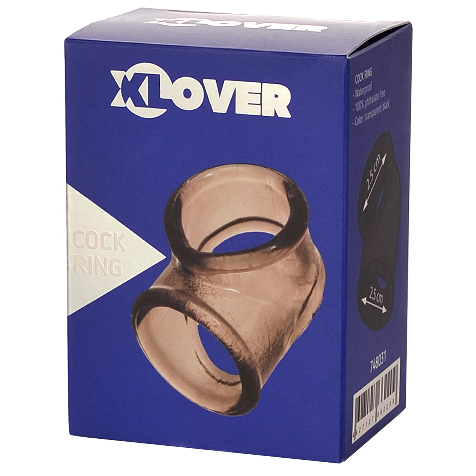 ToyFa Xlover Cock Ring, черное — фото 6