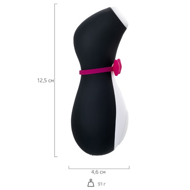 Satisfyer Pro Penguin Next Generation, черно-белый - Вакуум-волновой бесконтактный стимулятор клитора - купить в секс шопе