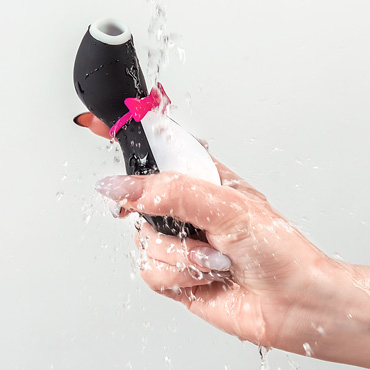 Satisfyer Pro Penguin Next Generation, черно-белый, Вакуум-волновой бесконтактный стимулятор клитора и другие товары Satisfyer с фото
