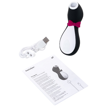 Новинка раздела Секс игрушки - Satisfyer Pro Penguin Next Generation, черно-белый