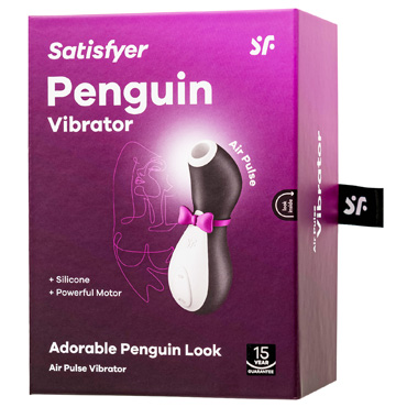 Satisfyer Pro Penguin Next Generation, черно-белый - подробные фото в секс шопе Condom-Shop