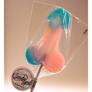 Candy Girl Funny Dick, карамель без сахара -  - купить в секс шопе