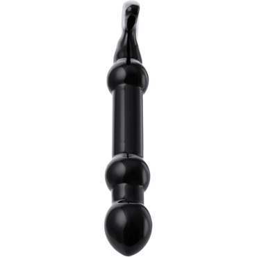 Sexus Glass Фаллоимитатор с шариками, черный - фото, отзывы