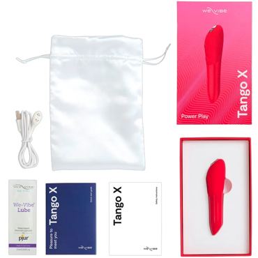 We-Vibe Tango X, красный - подробные фото в секс шопе Condom-Shop