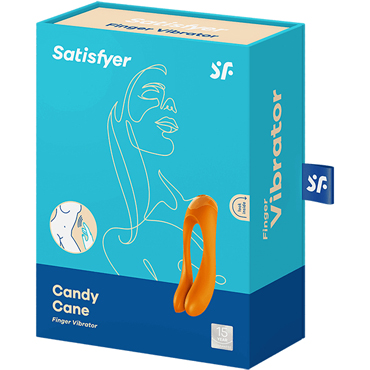 Новинка раздела Секс игрушки - Satisfyer Candy Cane, оранжевый