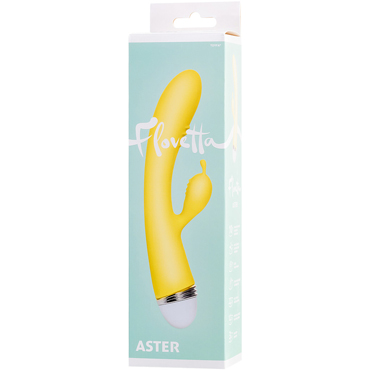 Flovetta by Toyfa Aster, желтый - подробные фото в секс шопе Condom-Shop