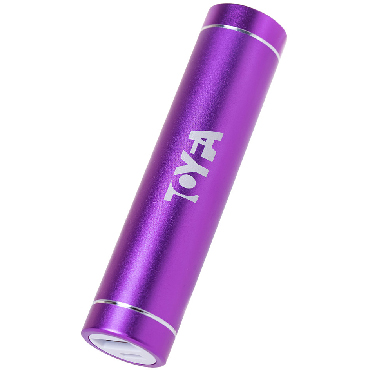 ToyFa A-toys PowerBank 2400 mAh microUSB, фиолетовое, Портативное зарядное устройство