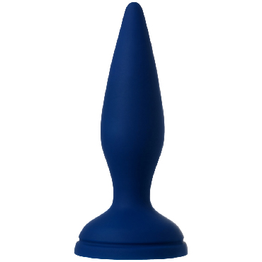 ToyFa O'Play Unico, синяя - Анальная вибровтулка с беспроводным пультом управления - купить в секс шопе