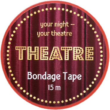 ToyFa Theatre Bondage Tape, красный, Бондажный скотч и другие товары ToyFa с фото