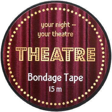 ToyFa Theatre Bondage Tape, черный, Бондажный скотч и другие товары ToyFa с фото