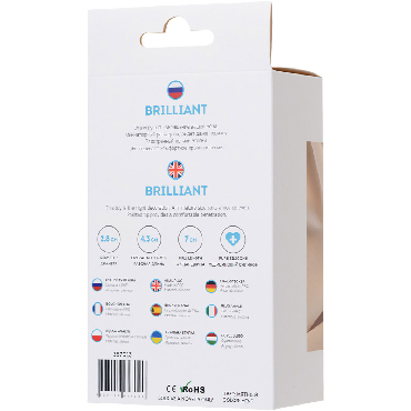 Новинка раздела Секс игрушки - ToyFa ToDo Anal Plug Brilliant, мятная