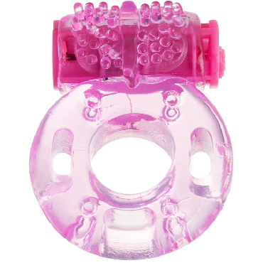 ToyFa Vibrating Ring, розовое - фото, отзывы