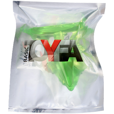 ToyFa Basic Anal Plug, зеленая - Анальная втулка - купить в секс шопе