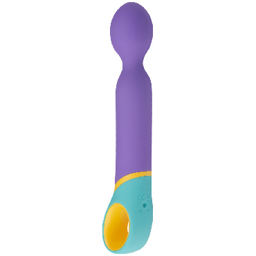 PMV20 Base Wand, фиолетовый - Вибратор с гибкой округлой головкой - купить в секс шопе