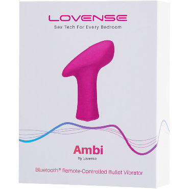 Lovense Ambi, розовая - подробные фото в секс шопе Condom-Shop