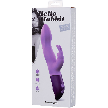 Love to Love Hello Rabbit, фиолетовый - фото 7
