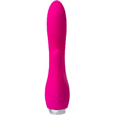 L'Eroina by Toyfa Era, розовый - Вибратор с клиторальным стимулятором и двумя моторами - купить в секс шопе